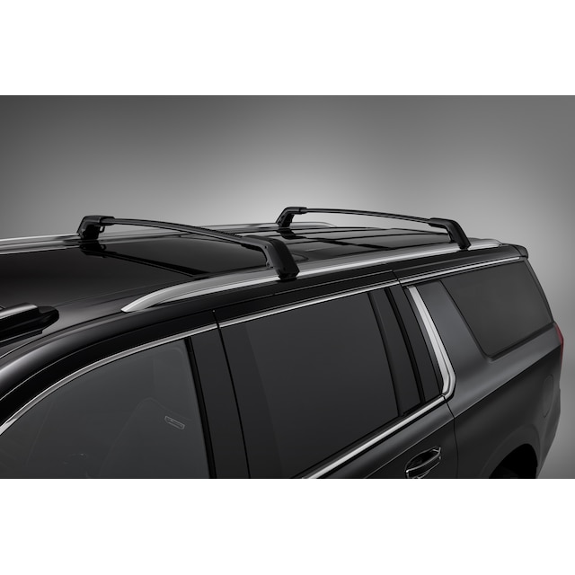 Roof Rack Cross Rail Package in Black