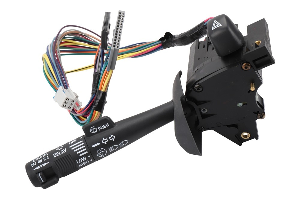 GM Genuine Parts Turn Signal, Headlight Dimmer, Windshield Wiper and Washer Switch with Lever