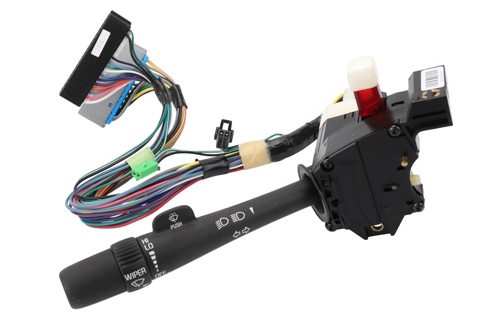 GM Genuine Parts Turn Signal, Headlight Dimmer, Windshield Wiper and Washer Switch with Lever