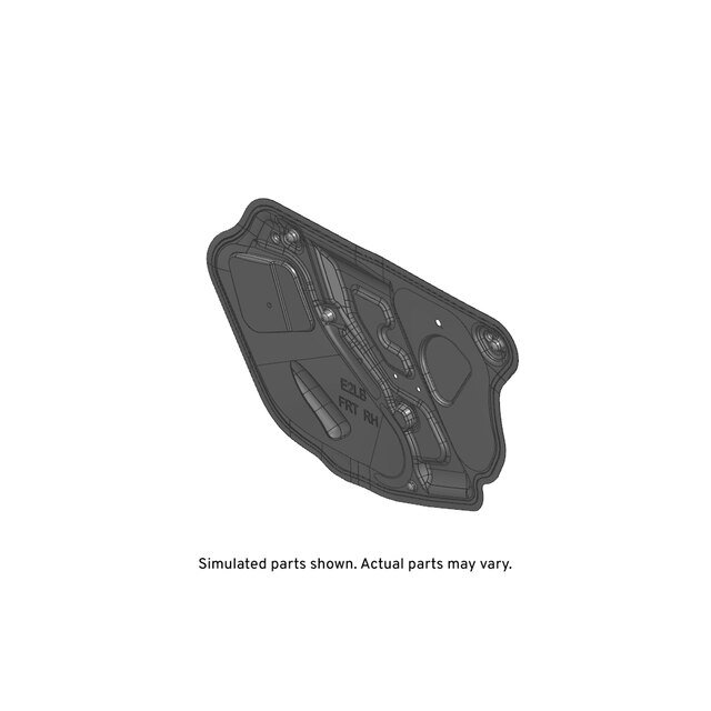 GM Genuine Parts Front Passenger Side Door Water Deflector