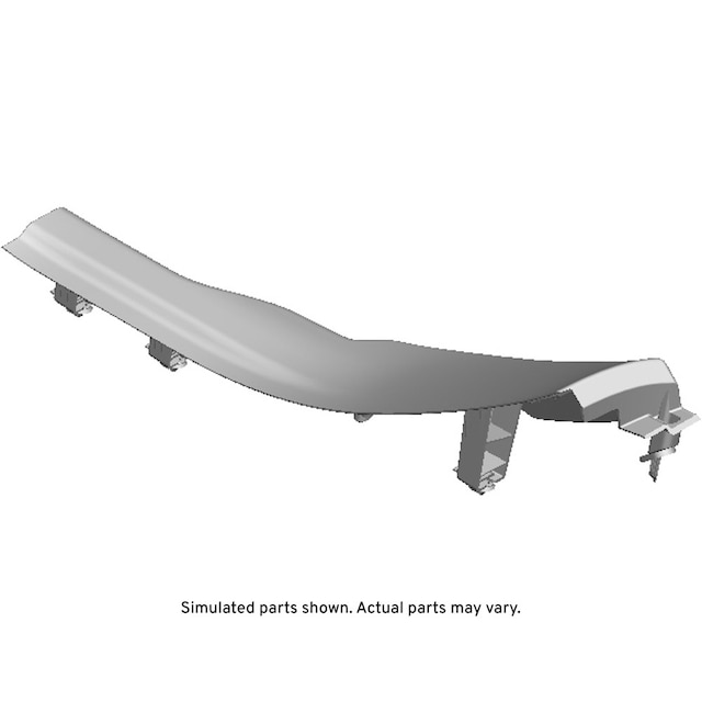 GM Genuine Parts Jet Black Rear Driver Side Door Sill Garnish Molding