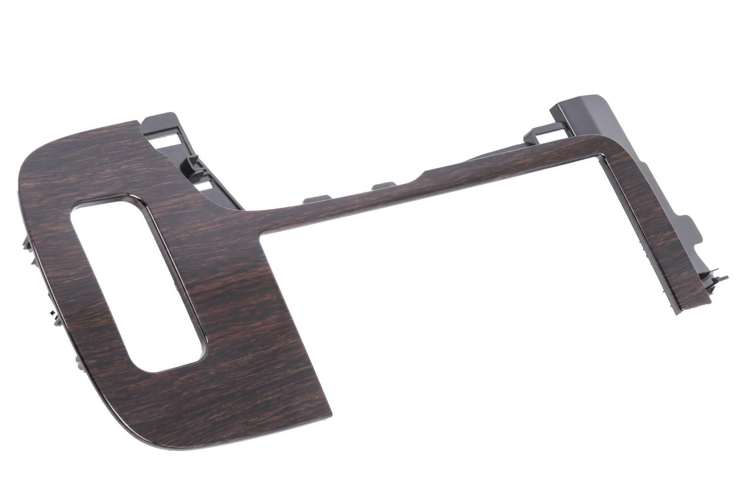 GM Genuine Parts Traverna Wood Front Floor Console Compartment Trim Plate