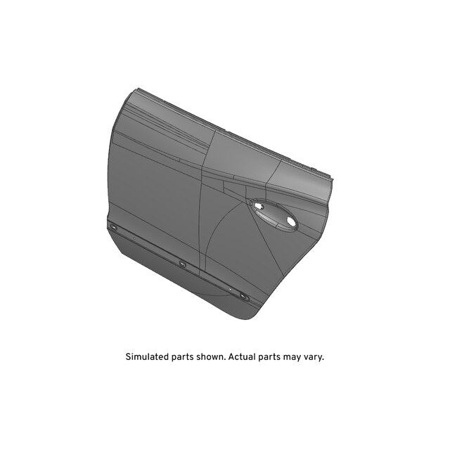 GM Genuine Parts Rear Driver Side Door Outer Panel