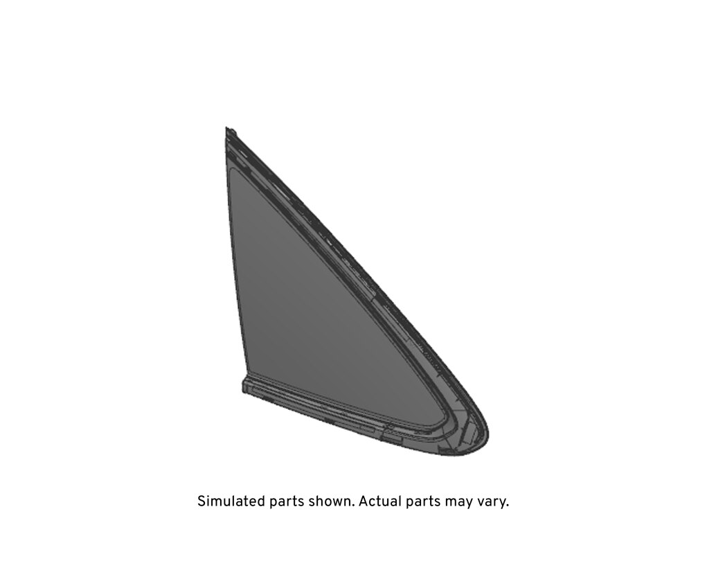GM Genuine Parts Driver Side Quarter Window