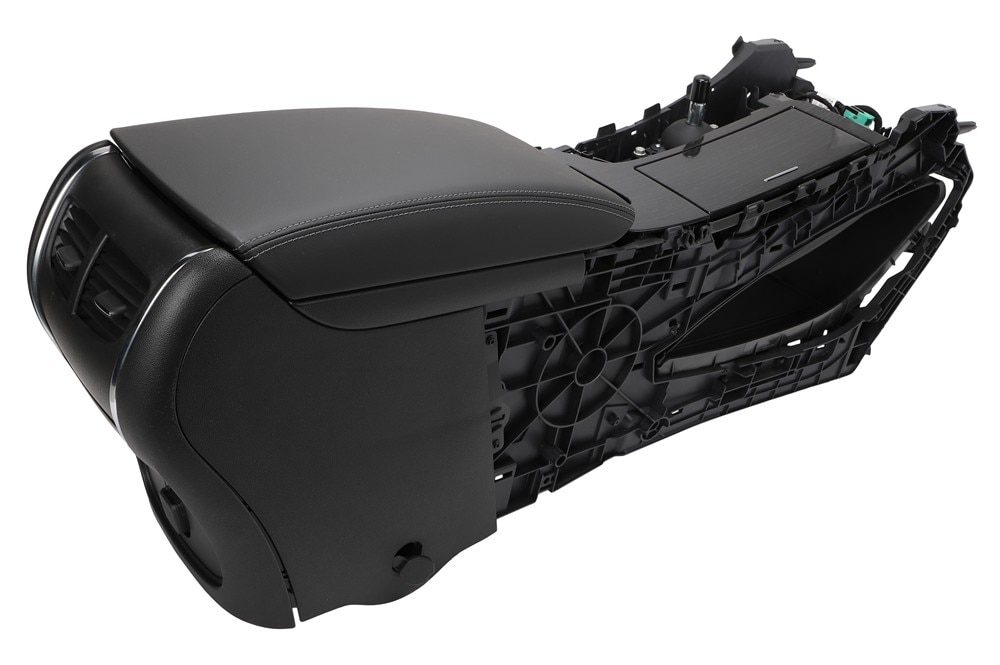 GM Genuine Parts Jet Black Front Floor Console