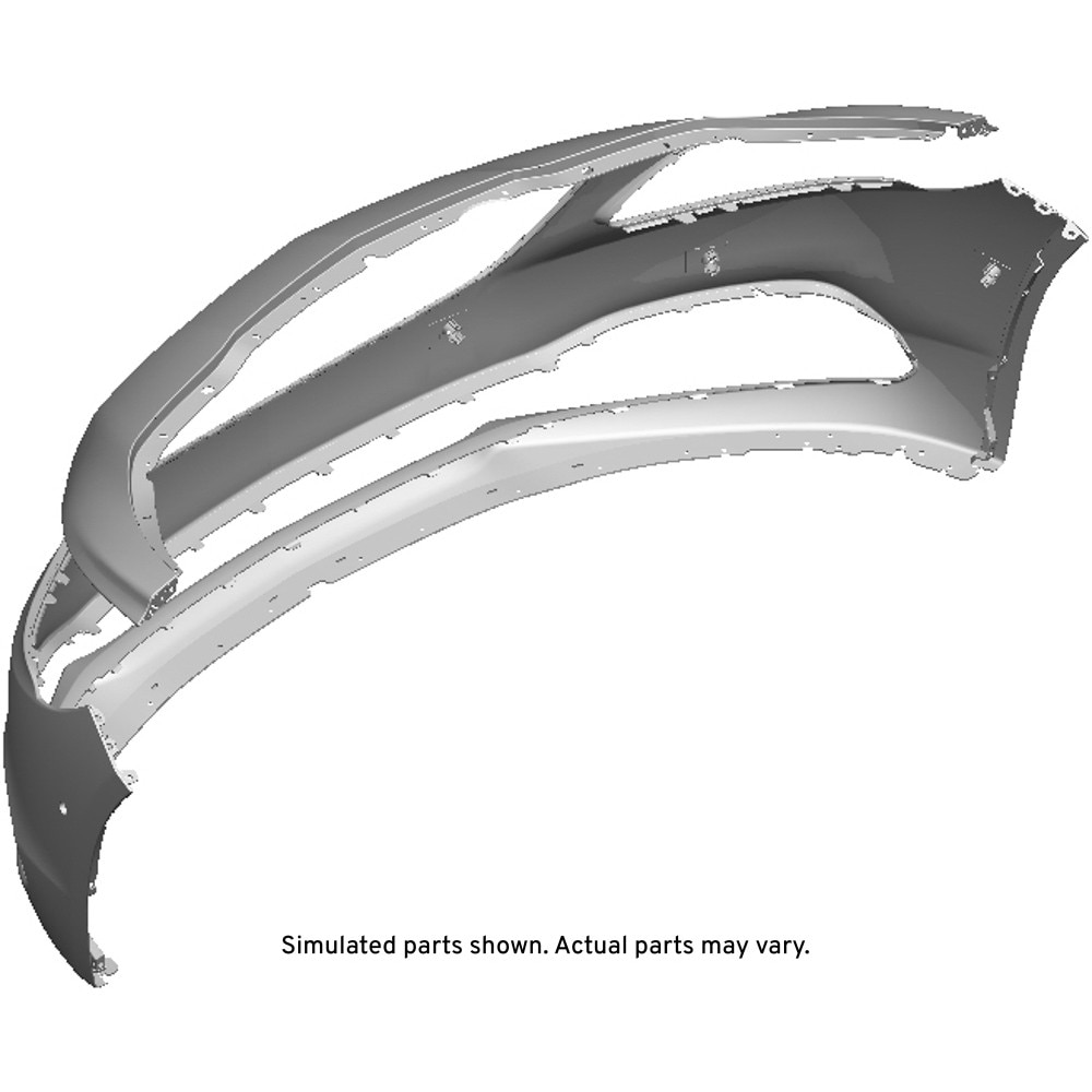 GM Genuine Parts Front Upper Bumper Cover