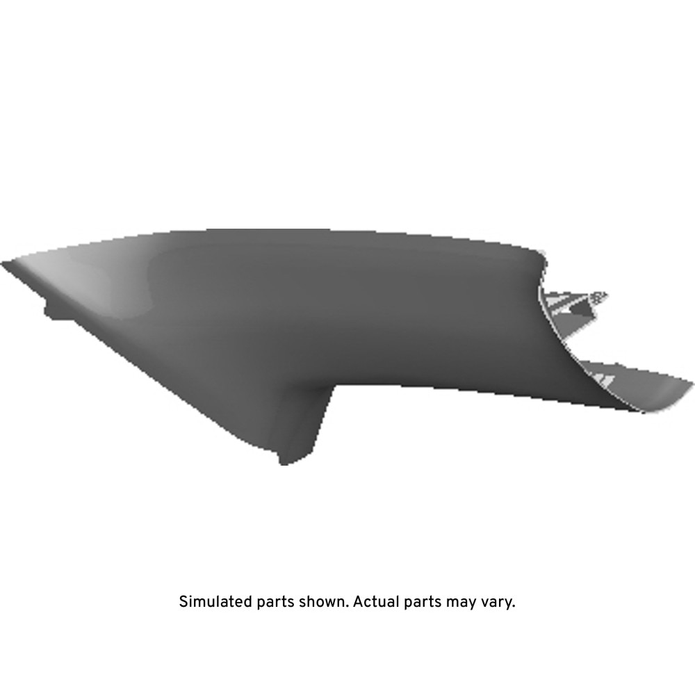 GM Genuine Parts Very Light Ash Gray Passenger Side Windshield Garnish Molding