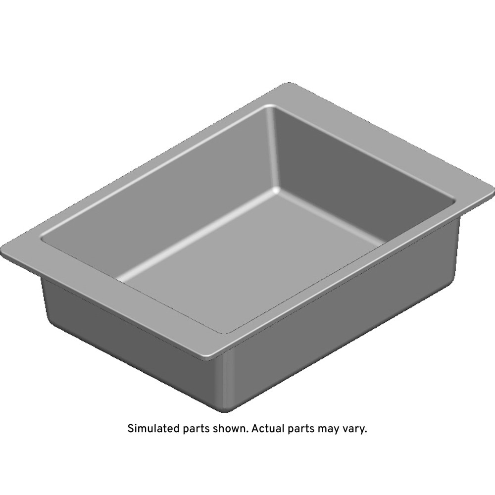 GM Genuine Parts Backen Black Front Floor Console Stowage Tray