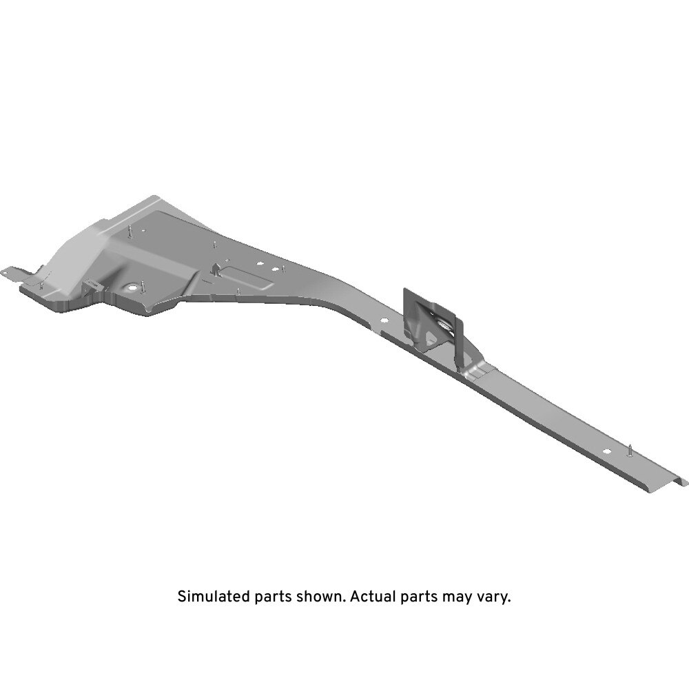 GM Genuine Parts Rear Compartment Driver Side Floor Panel Rail