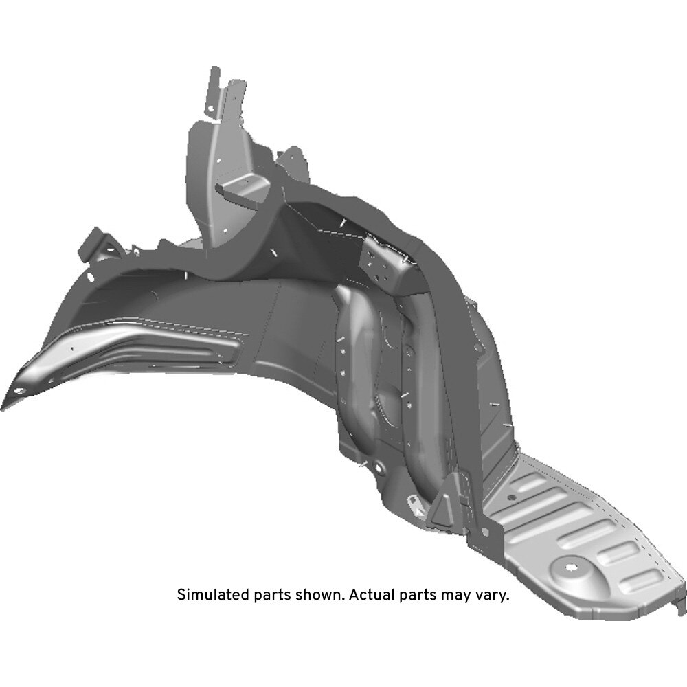 GM Genuine Parts Rear Driver Side Wheelhouse Inner Panel