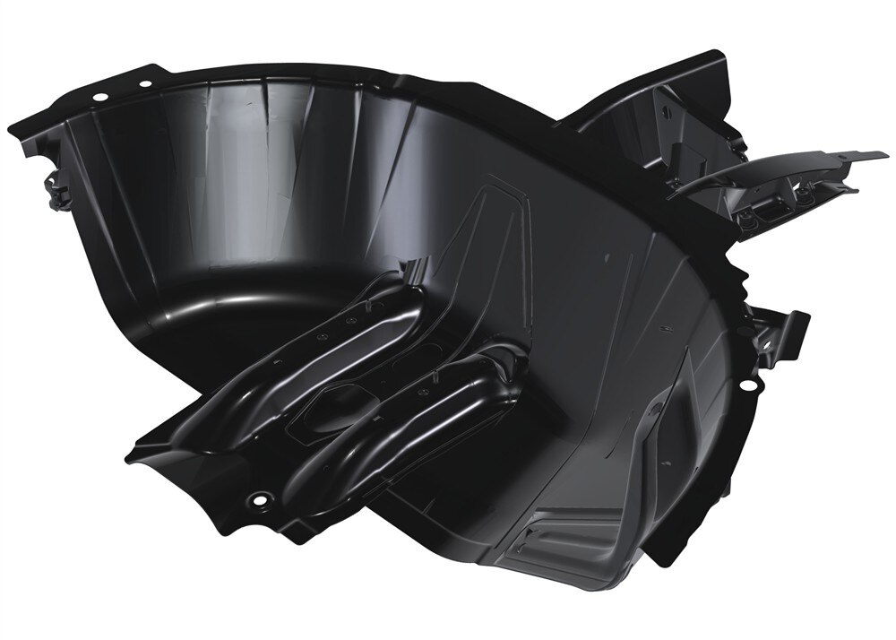 GM Genuine Parts Rear Passenger Side Wheelhouse Inner Panel