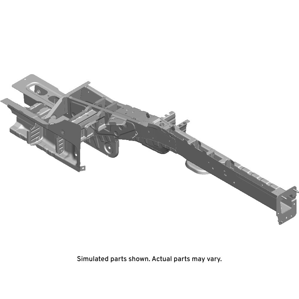 GM Genuine Parts Rear Compartment Driver Side Floor Panel Rail with Rear Suspension Support