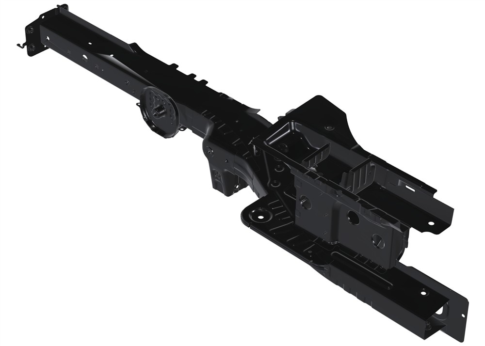 GM Genuine Parts Rear Compartment Passenger Side Floor Panel Rail with Rear Suspension Support