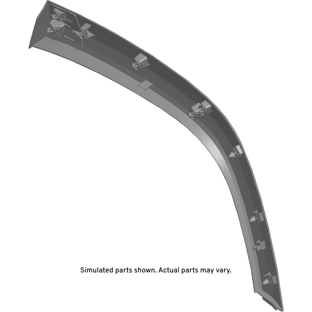 GM Genuine Parts Rear Passenger Side Wheel Opening Molding