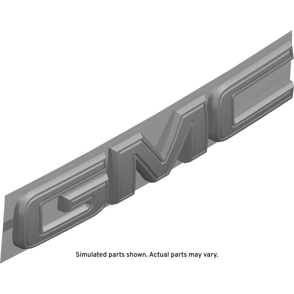 GM Genuine Parts Fuse Red Liftgate Emblem