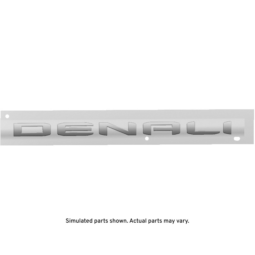 GM Genuine Parts Exterior Bright Chrome Front Drivers Side Door Vehicle North America Plate