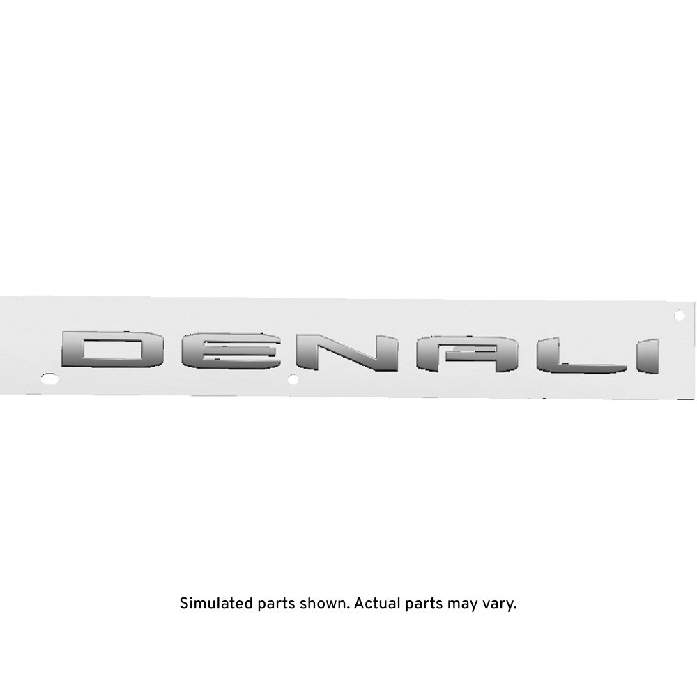 GM Genuine Parts Exterior Bright Chrome Front Passengers Side Door Vehicle North America Plate