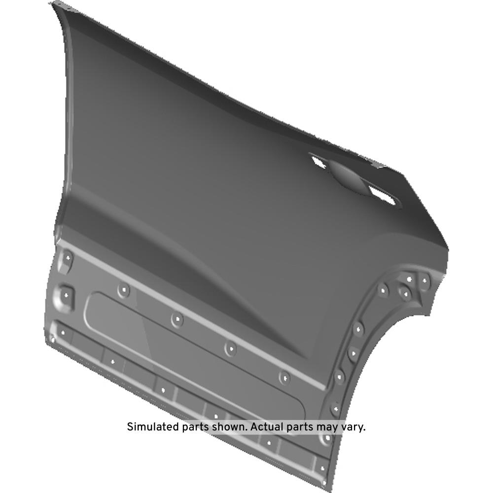 GM Genuine Parts Rear Passenger Side Door Outer Panel
