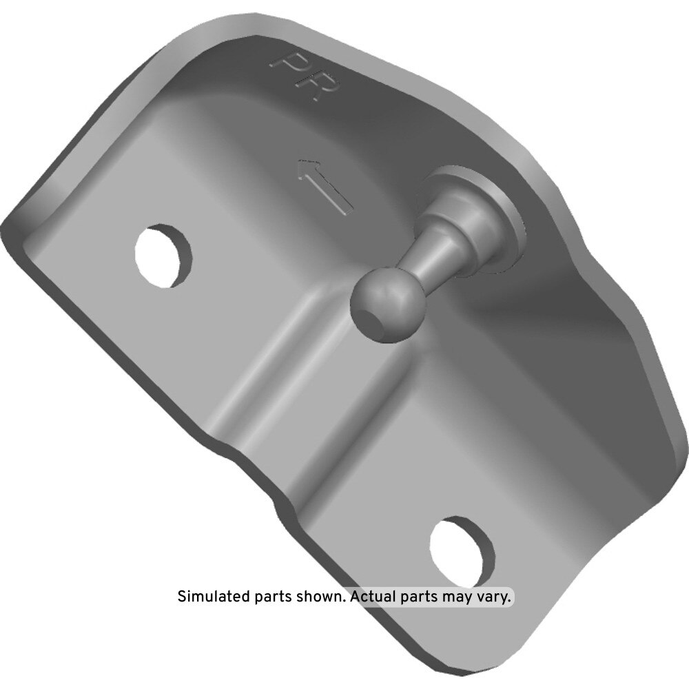 GM Genuine Parts Passenger Side Liftgate Strut Bracket (Body Side)