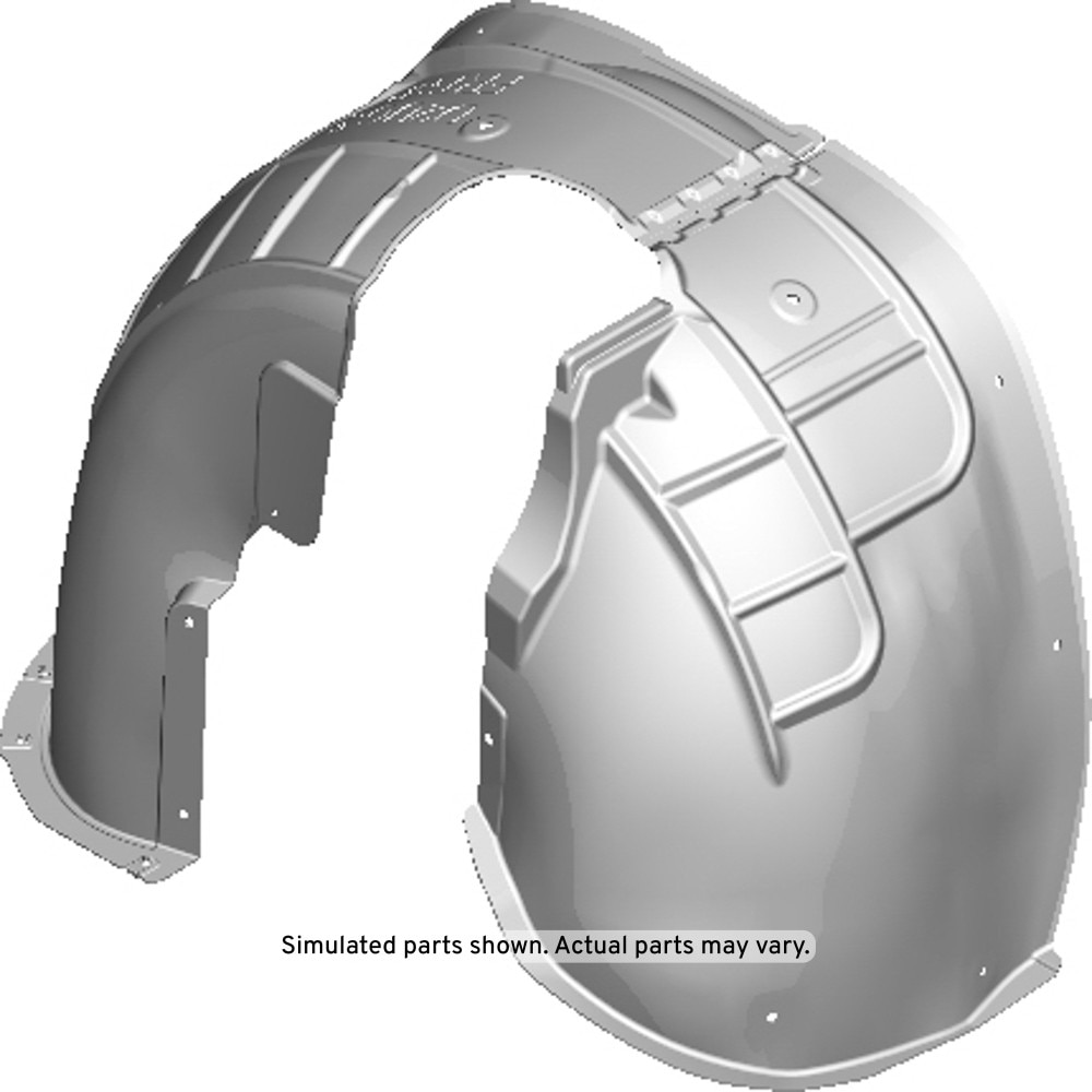 GM Genuine Parts Front Passenger Side Wheelhouse Liner