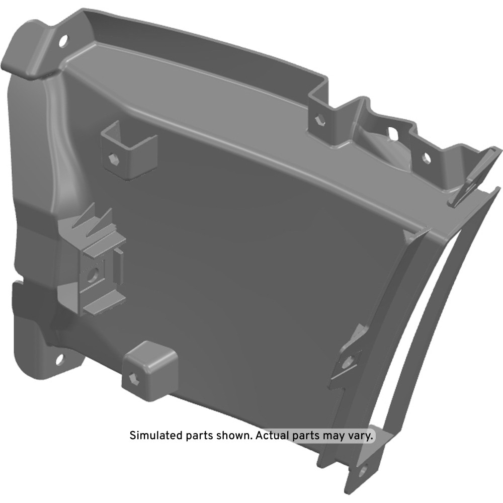GM Genuine Parts Bumper Cover Side Duct