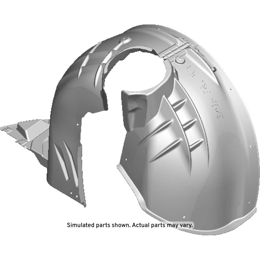 GM Genuine Parts Front Passenger Side Wheelhouse Liner