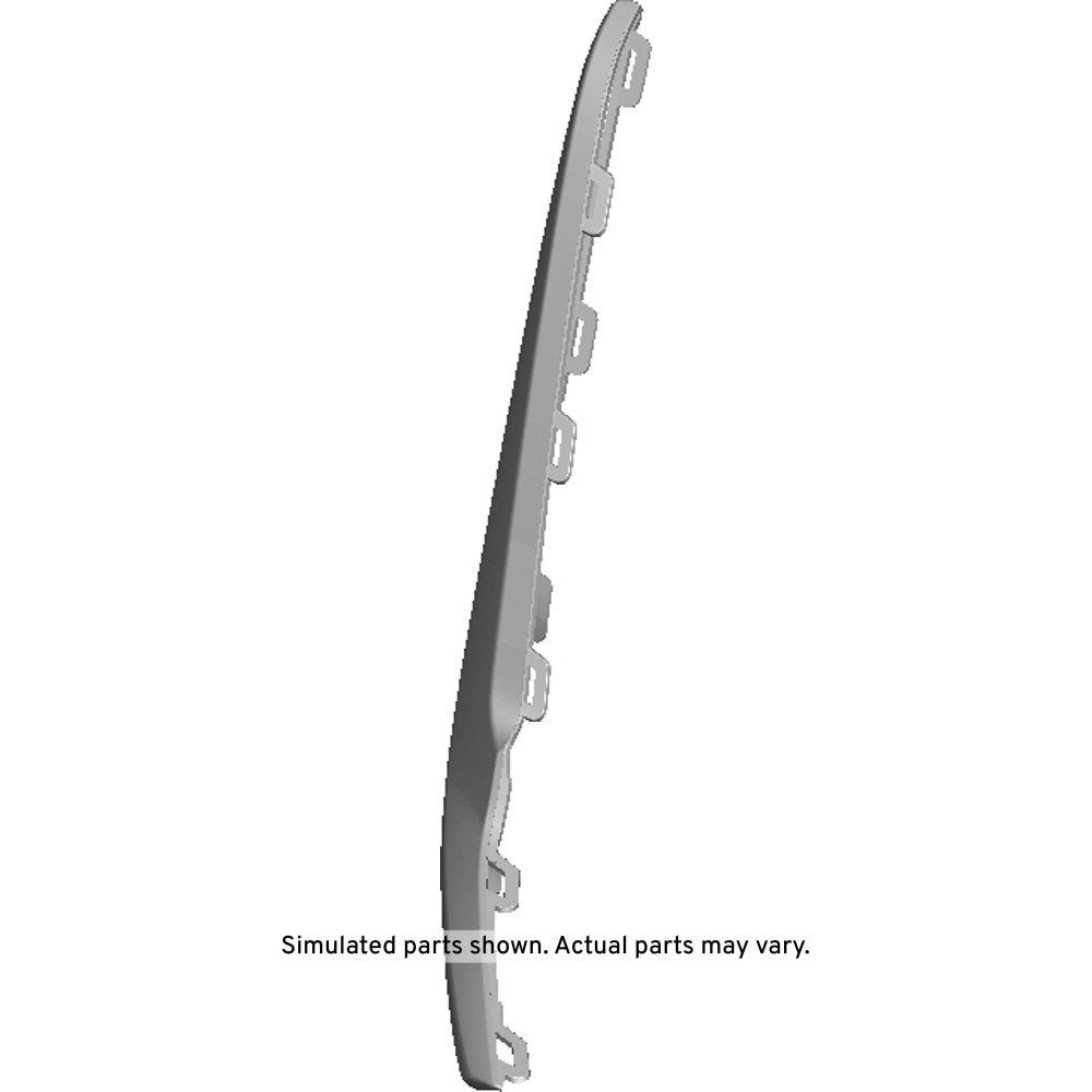 GM Genuine Parts Front Bumper Fascia Driver Side Lower Molding