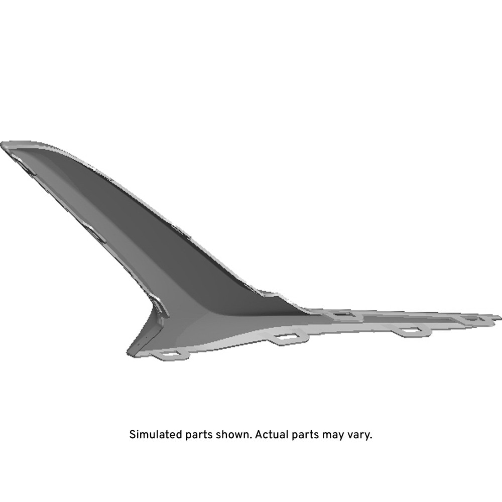 GM Genuine Parts Front Bumper Fascia Passenger Side Lower Molding