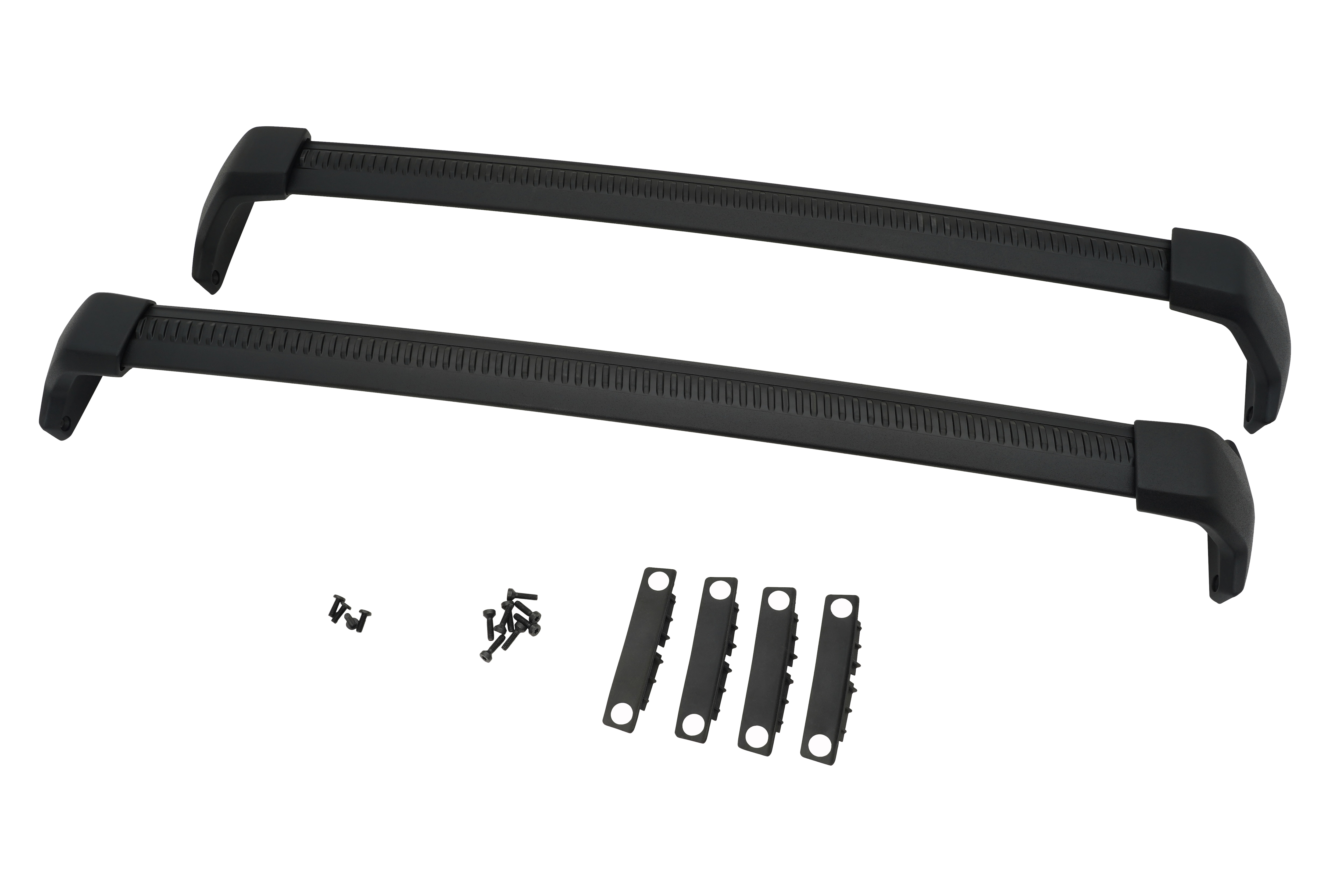 Roof Rack Cross Rail Package in Black