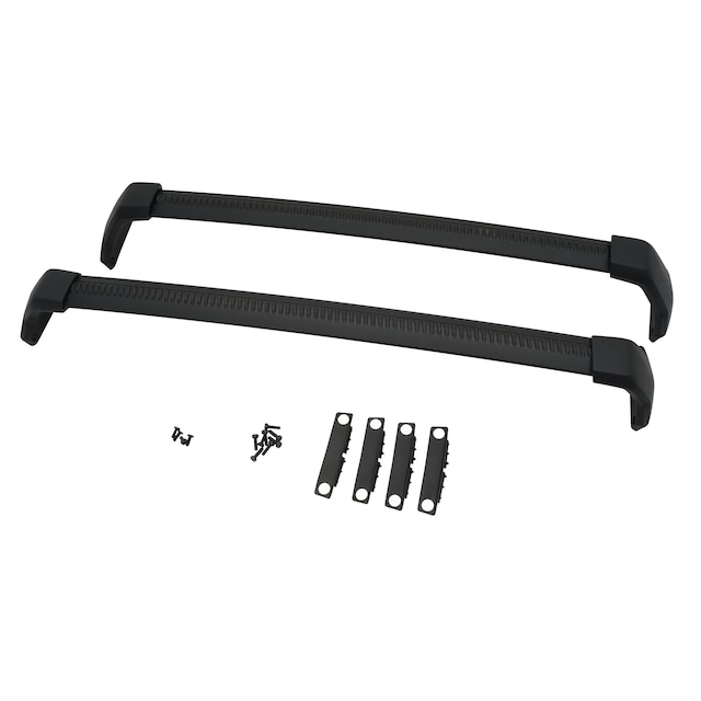 Roof Rack Cross Rail Package in Black