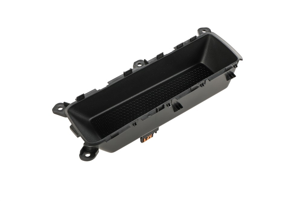 GM Genuine Parts Backen Black Front Floor Console Center Compartment