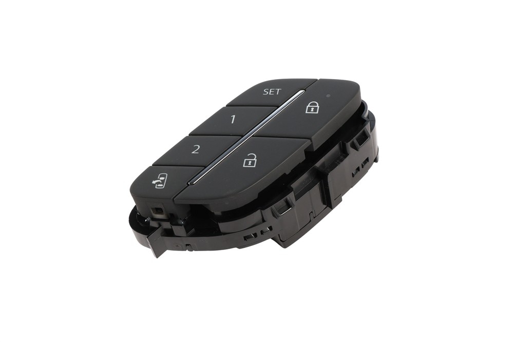 GM Genuine Parts Backen Black Driver Side Door Lock Switch