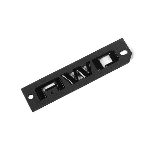 GM Genuine Parts Black Liftgate Transmission Name Plate