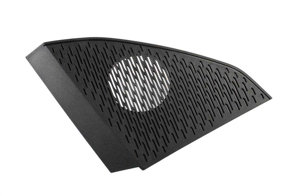 GM Genuine Parts Backen Black Driver Side Radio Front Speaker Grille