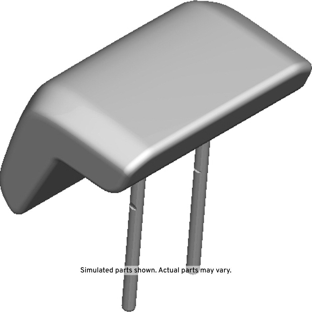 GM Genuine Parts Medium Ash Gray Rear Seat Center Head Restraint