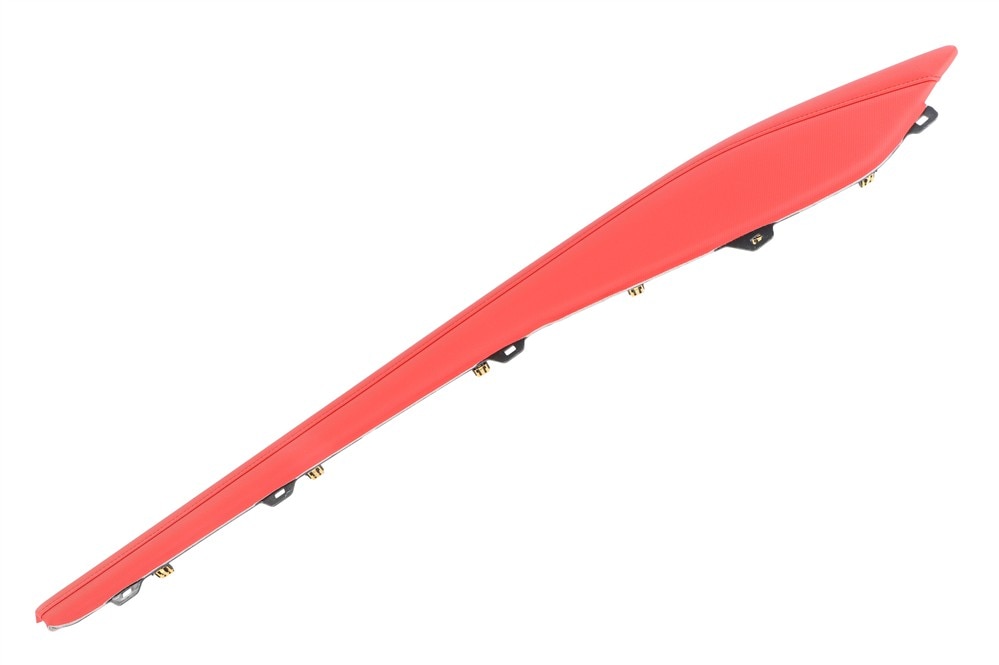 GM Genuine Parts Adrenaline Red Front Floor Console Passenger Side Trim Panel