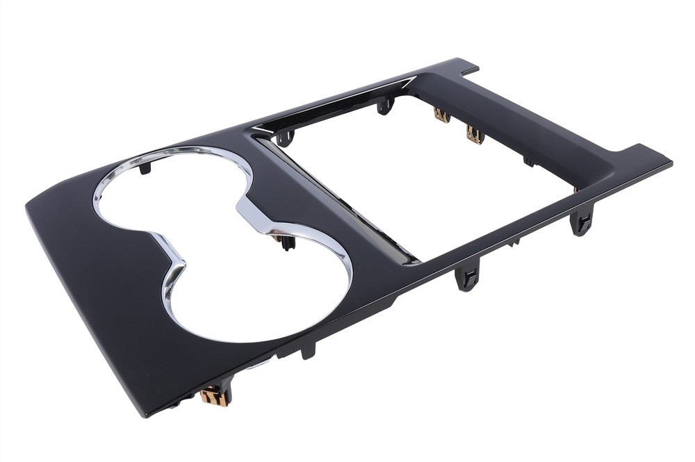 GM Genuine Parts Piano Black Front Floor Console Cup Holder Trim Plate