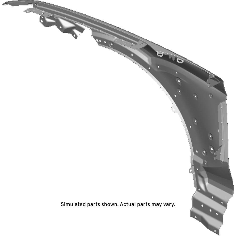 GM Genuine Parts Front Passenger Side Fender
