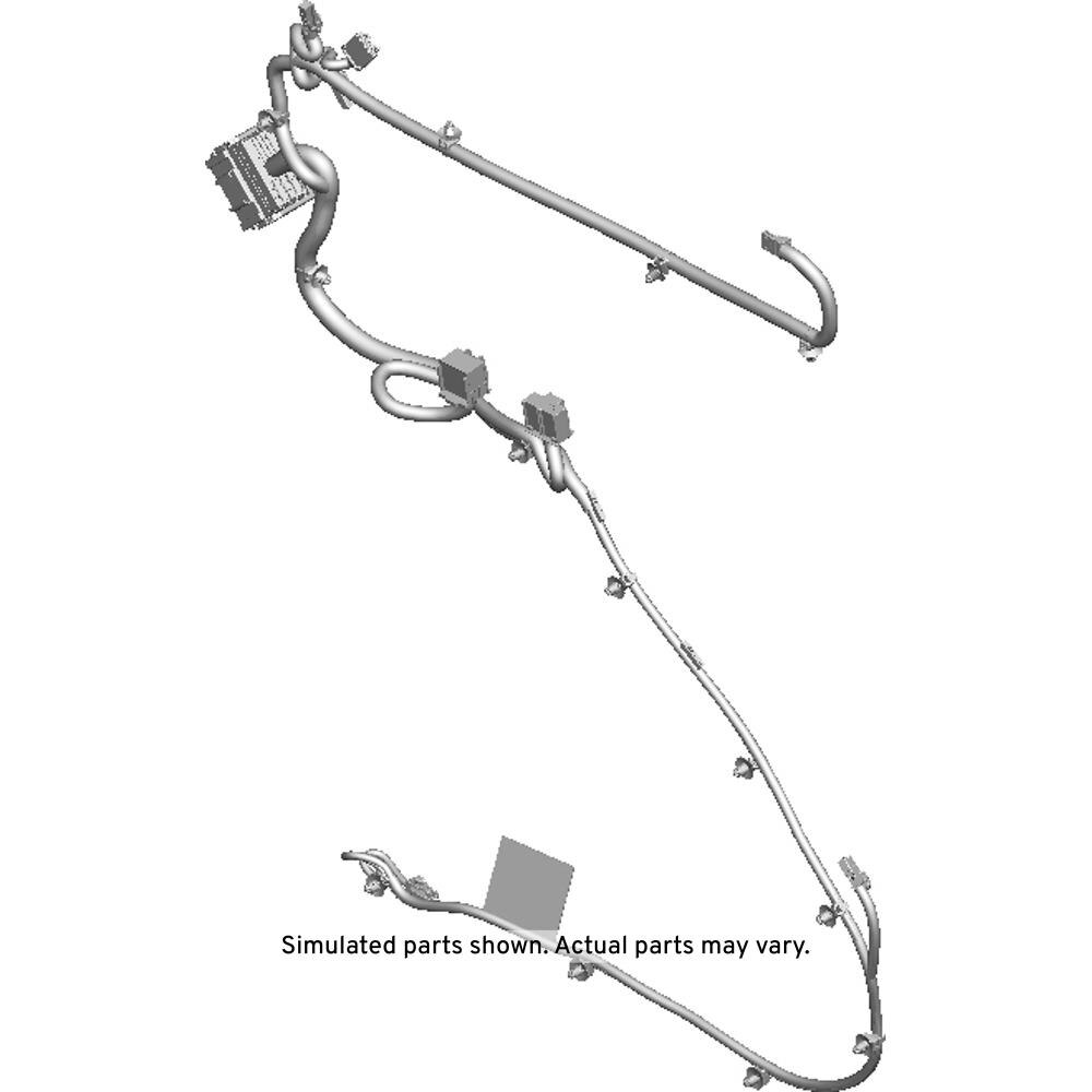 GM Genuine Parts Front Passenger Side Door Lock Wiring Harness