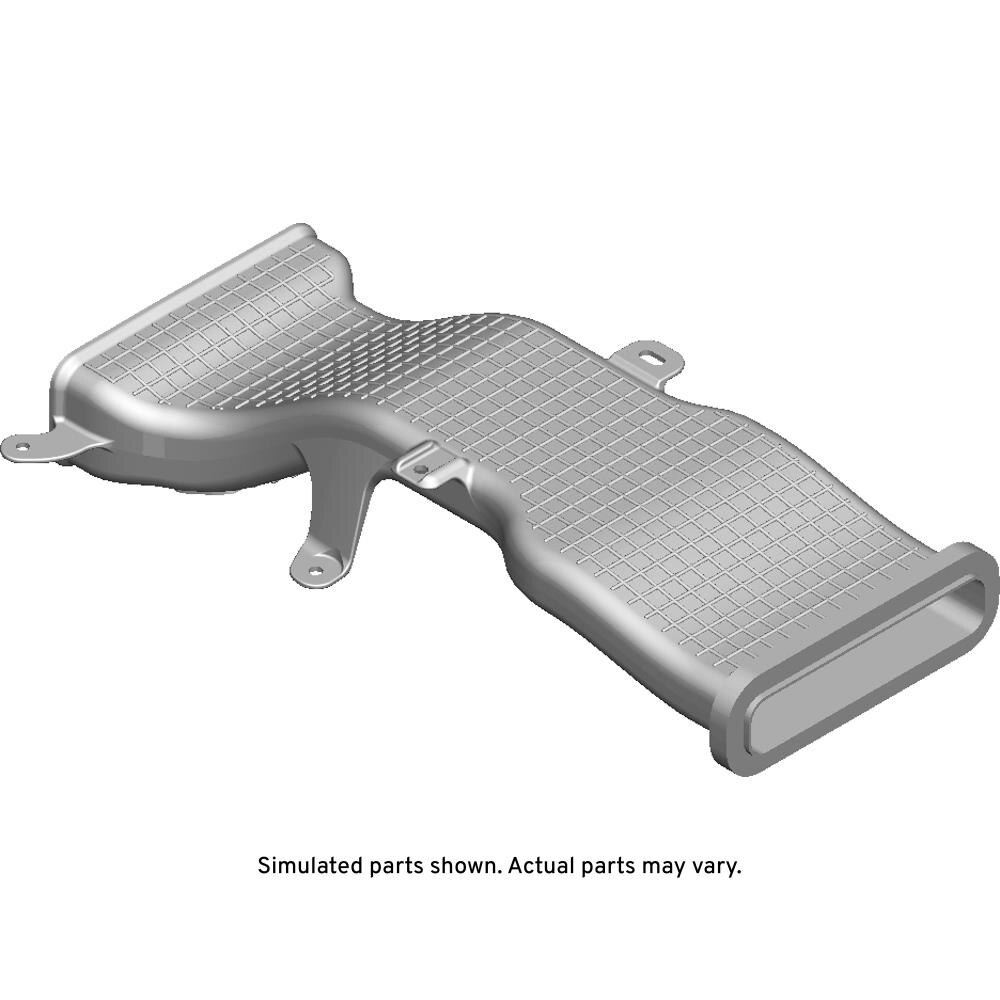 GM Genuine Parts Front Floor Console Rear Air Rear Duct