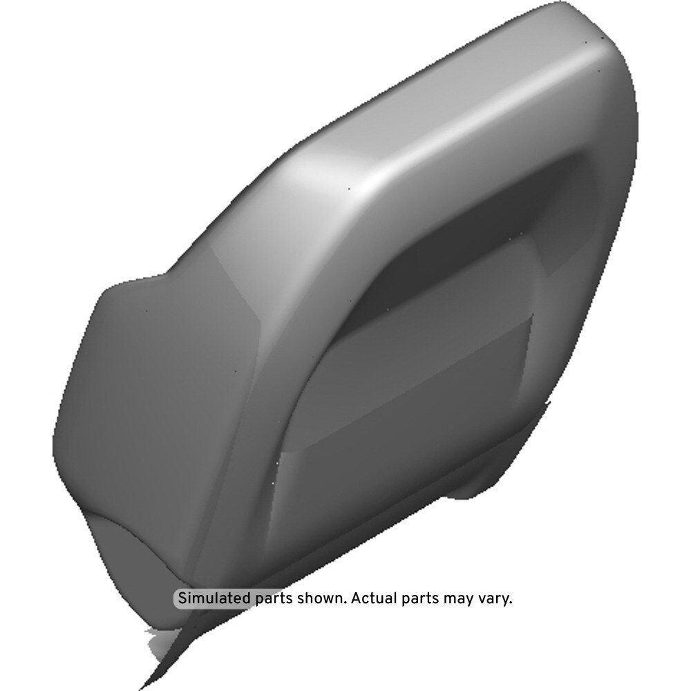 GM Genuine Parts Backen Black Front Passenger Side Seat Back Cover