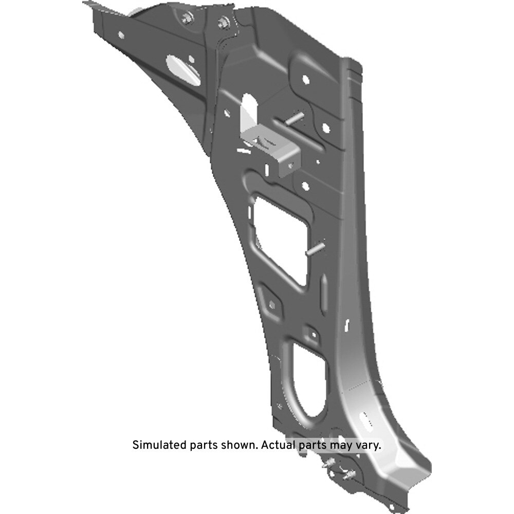 GM Genuine Parts Passenger Side Body Hinge Pillar Inner Panel