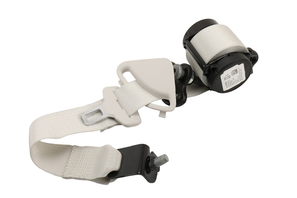 GM Genuine Parts Sheer Gray 3rd Row Driver Side Seat Belt Retractor