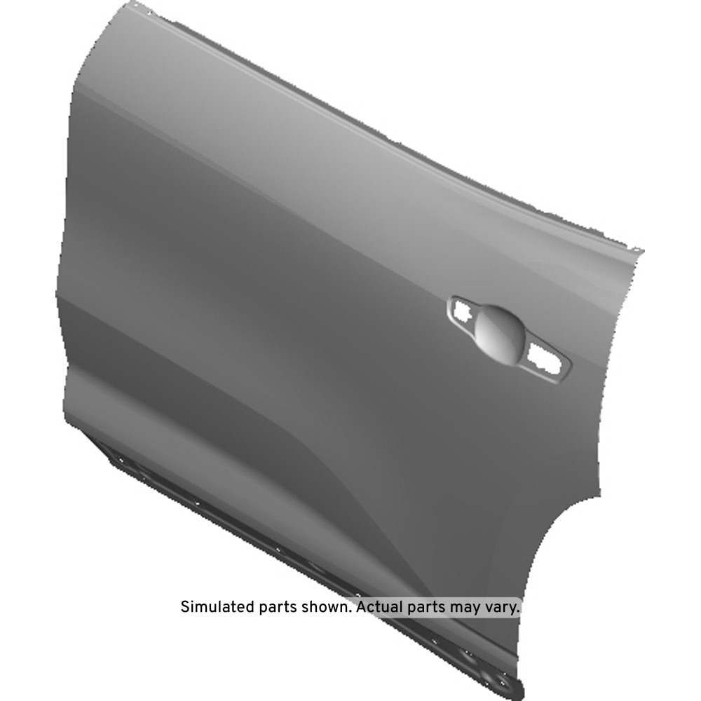 GM Genuine Parts Rear Driver Side Door Outer Panel