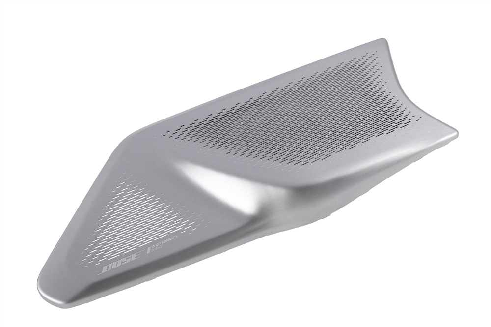 GM Genuine Parts Smokey Brush Radio Front Driver Side Door Upper Speaker Grille