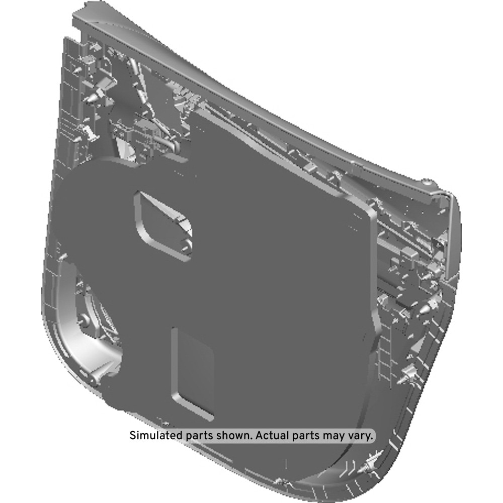 GM Genuine Parts Oxford Stone Rear Driver Side Door Trim