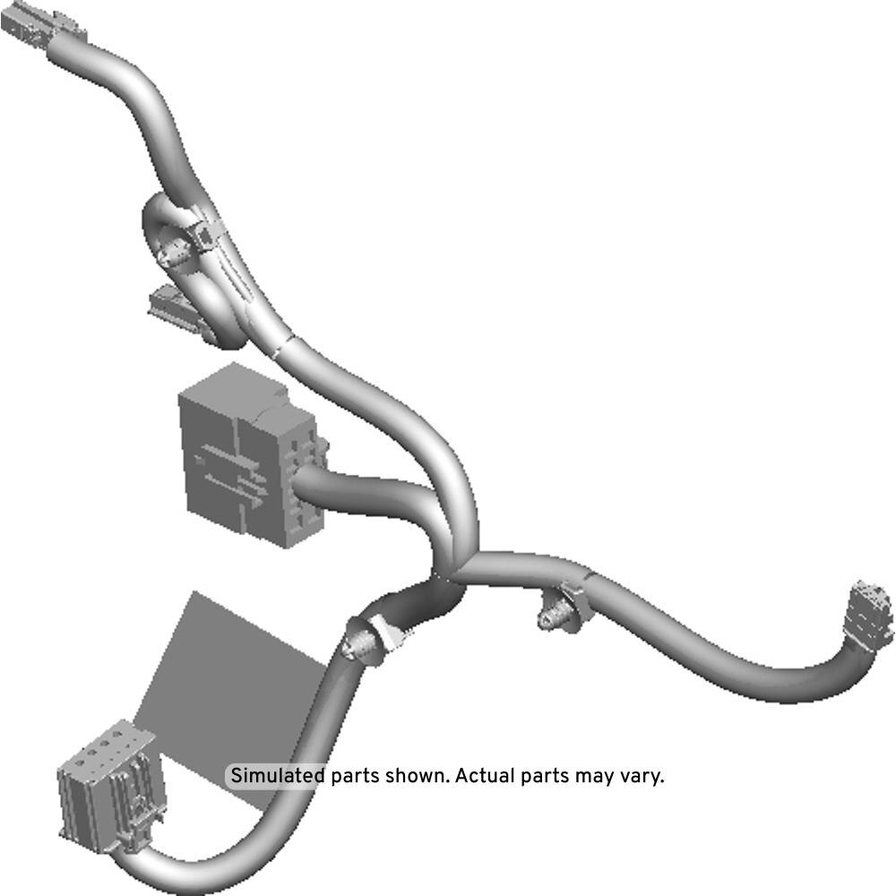 GM Genuine Parts Rear Passenger Sider Door Lock Wiring Harness