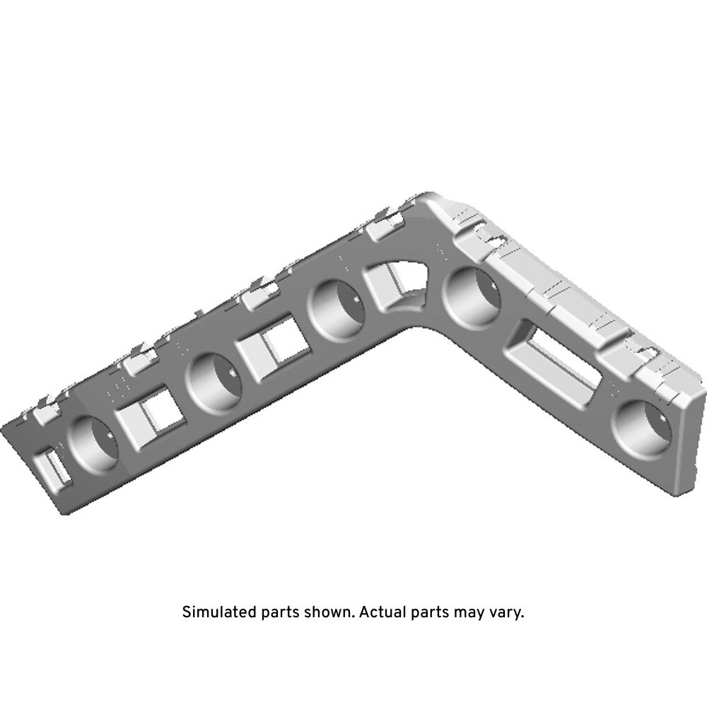GM Genuine Parts Rear Bumper Fascia Driver Side Guide