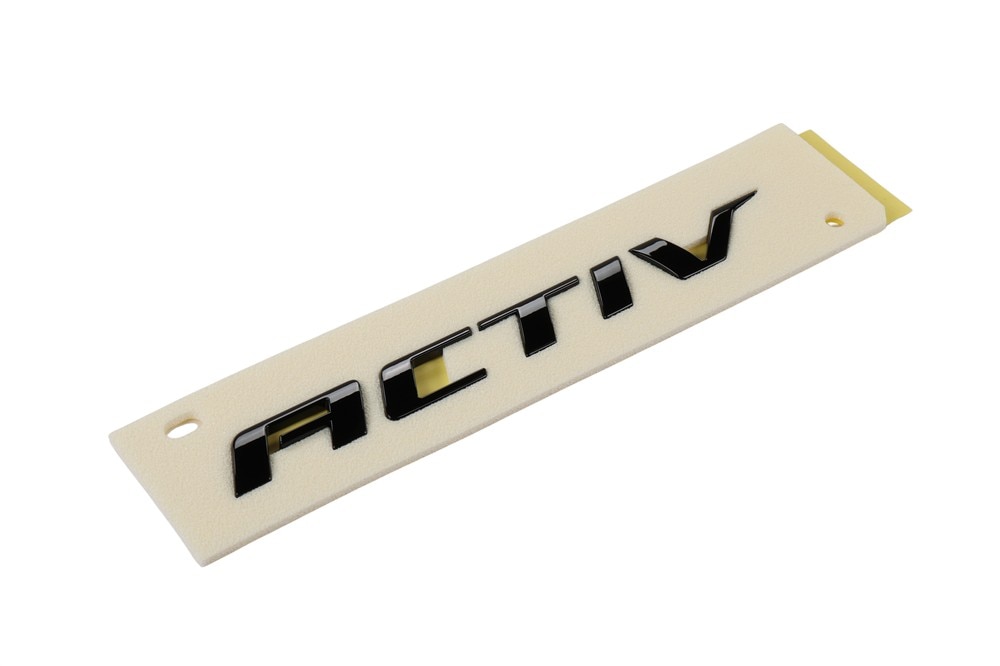 GM Genuine Parts Black Liftgate Trim Level Name Plate