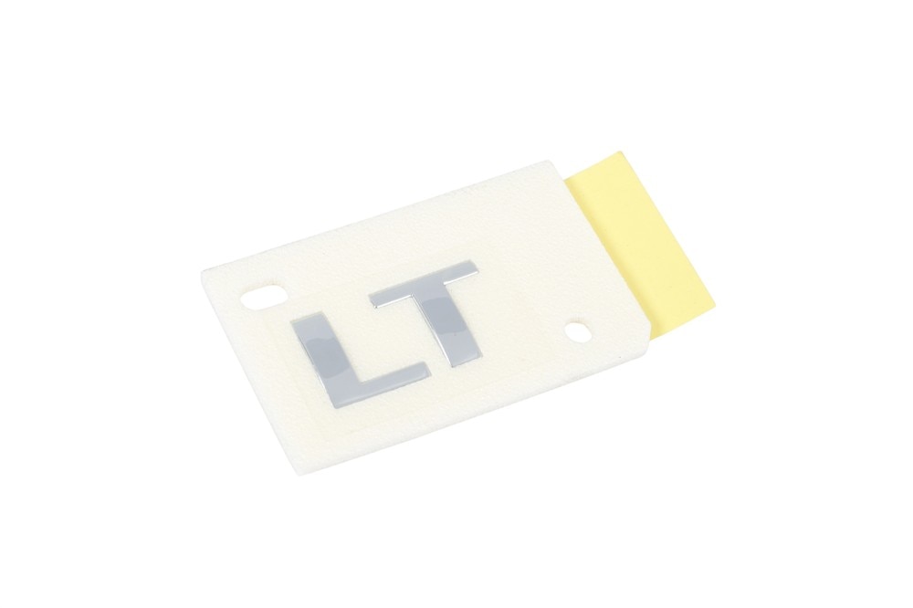 GM Genuine Parts Exterior Bright Chrome Liftgate Trim Level Name Plate